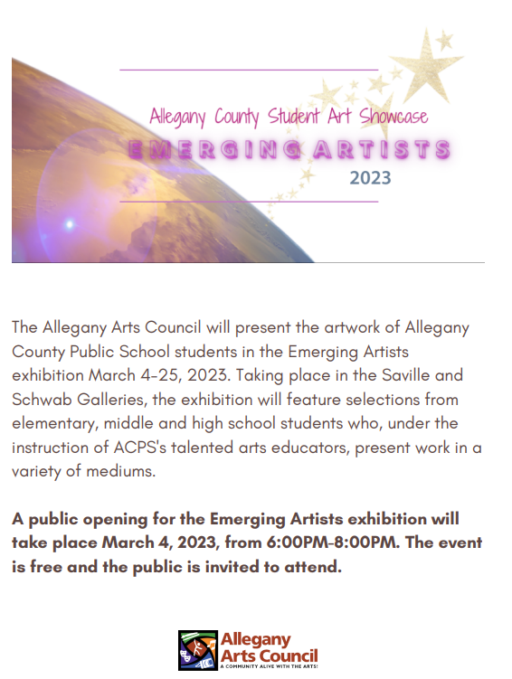  Allegany County Student Art Showcase